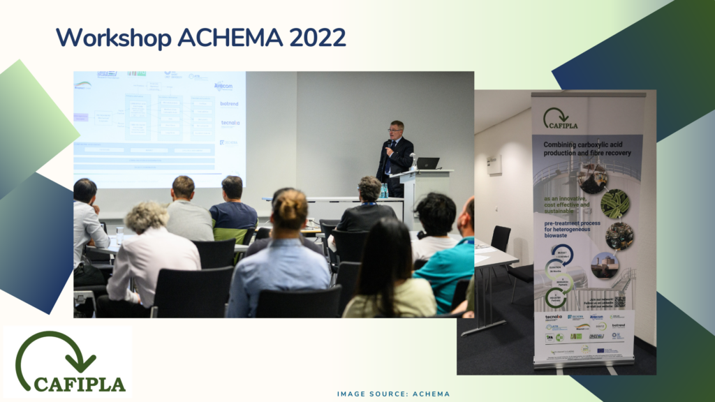 Stakeholder workshop at ACHEMA in Frankfurt